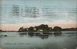 Indian Island Postcard