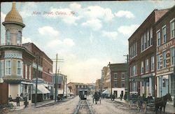 Main Street Calais, ME Postcard Postcard Postcard