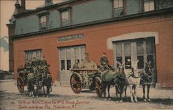 Stillman White Engine Co. No. 12 House Junction Smith and Orms Sts. Postcard