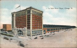 La Salle Street Depot Postcard