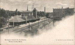 Michigan Central R.R. Station Postcard