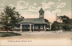 Fitchburg Depot Postcard