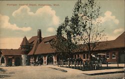 Michigan Central Depot Postcard