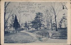 Residence of Mary Baker Eddy Chestnut Hill, MA Postcard Postcard Postcard