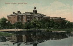 Simmons College Postcard