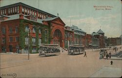 Mechanics Hall Boston, MA Postcard Postcard Postcard
