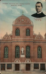 Chiefs Italians Del Sacro Cuore Boston, Mass Postcard