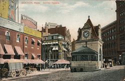 Scollay Square Postcard