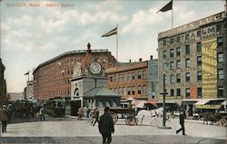 Adams Square Postcard