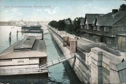 View of Charlesbank Postcard
