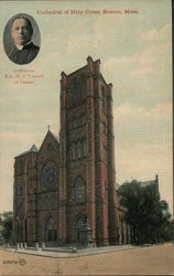 Cathedral of Holy Cross, Archbishop Wm. H. O'Connell Postcard
