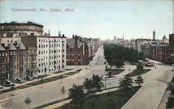 Commonwealth Avenue Postcard