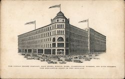 The Jordan Marsh Company Main Store, Washington, Summer and Avon Streets Postcard