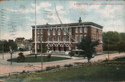 Brighton High School Massachusetts Postcard Postcard Postcard