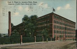 Thomas G. Plant Shoe Factory Jamaica Plain, MA Postcard Postcard 