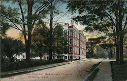 New England Deaconess Hospital Postcard