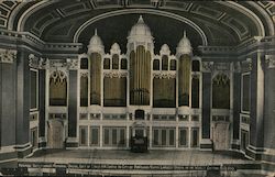 Herman Kotzschmar Memorial Organ Gift of Cyrus HKCurtis to City of Portland Fourth Largest Organ in the World Costing Postcard