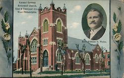 Karmel German Reformed Church, Rev. William G. Weiss Postcard