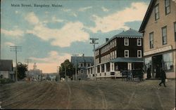 Maine Street Rangeley, ME Postcard Postcard Postcard