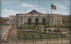Auditorium, Civic Center Postcard