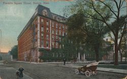 Franklin Square Boston, MA Postcard Postcard Postcard