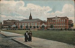 Girls Latin School and Boston Normal School Postcard