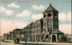 Mechanics Building Boston, MA Postcard Postcard Postcard