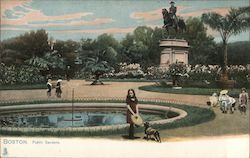 Public Gardens Postcard