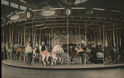 Wilcox's Merry Go Round Postcard