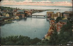 Oswegatchie and St. Lawrence River Ogdensburg, NY Postcard Postcard Postcard