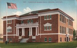 Washington Grammar School Petaluma, CA Postcard Postcard Postcard