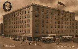 Hotel Land Sacramento, CA Postcard Postcard Postcard