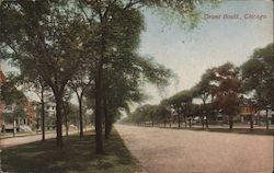 Grand Boulevard Postcard