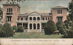 Administration Building, Sweet Briar Institute Postcard