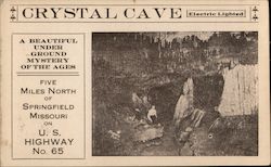 Crystal Cave Postcard