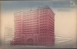 New Rock Island & Lake Shore Depot Postcard