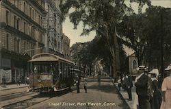 Chapel Street New Haven, CT Postcard Postcard Postcard