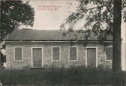 The Quaker Church Ellicott City, MD Postcard Postcard Postcard