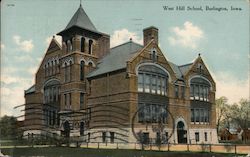 West Hill School Postcard