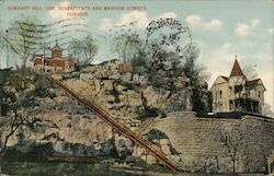 Seminary Hill, Corner of Seventeenth and Madison Streets Postcard