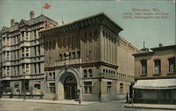 Schlitz, Palm Garden and Hotel Postcard