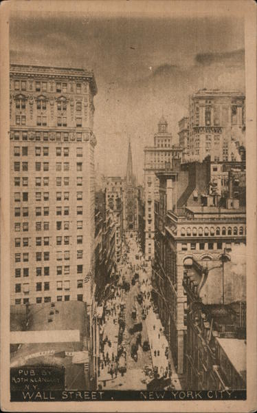 Wall Street New York