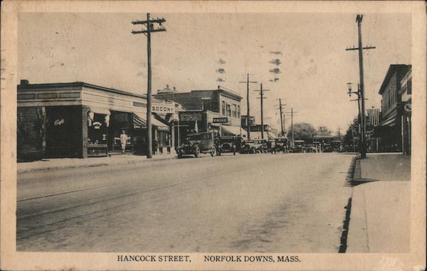 Hancock Street Norfolk Downs Massachusetts