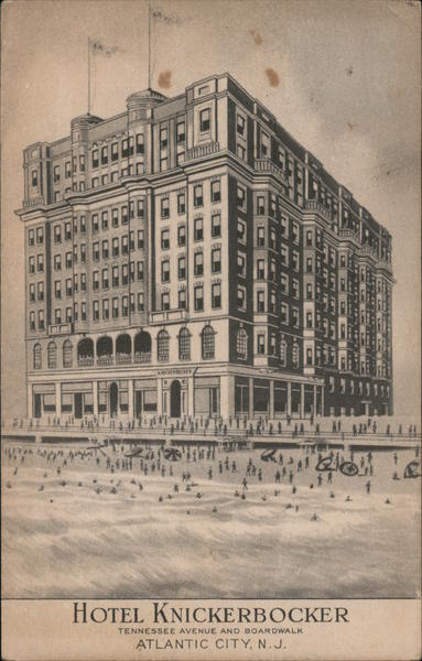 Hotel Knickerbocker Atlantic City New Jersey
