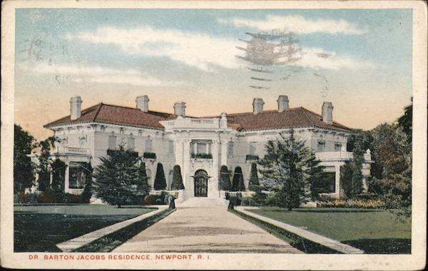 Dr. Barton Jacobs Residence Newport Rhode Island