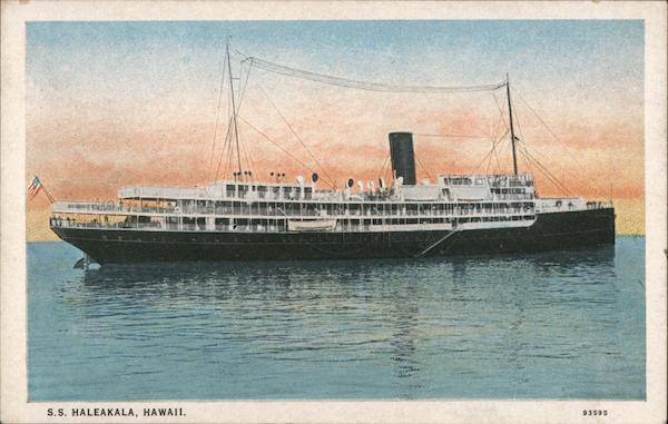 S. S. Haleakala Hawaii