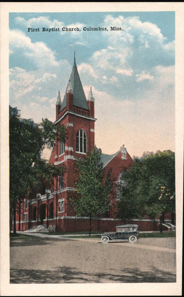 First Baptist Church Columbus Mississippi
