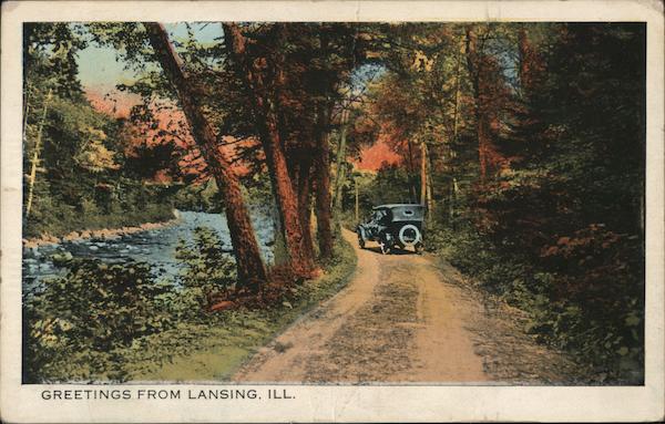 Scenic Nature View Lansing Illinois