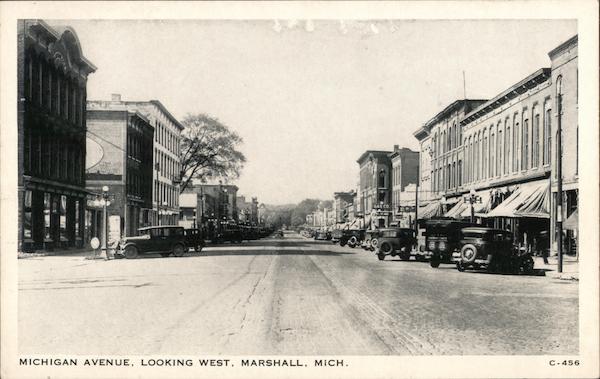 Michigan Avenue, Looking West Marshall