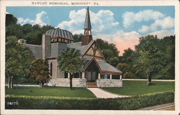 Hawley Memorial Monterey Pennsylvania